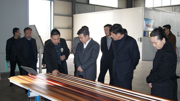 中共枣庄市委书记李同道莅临利来老牌app慰问调研Li Tongdao, Secretary of the CPC Zaozhuang Municipal Committee, visited Tianchang Environmental Protection